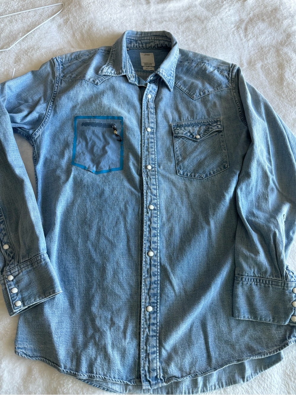 Visvim Light Blue Denim Shirt